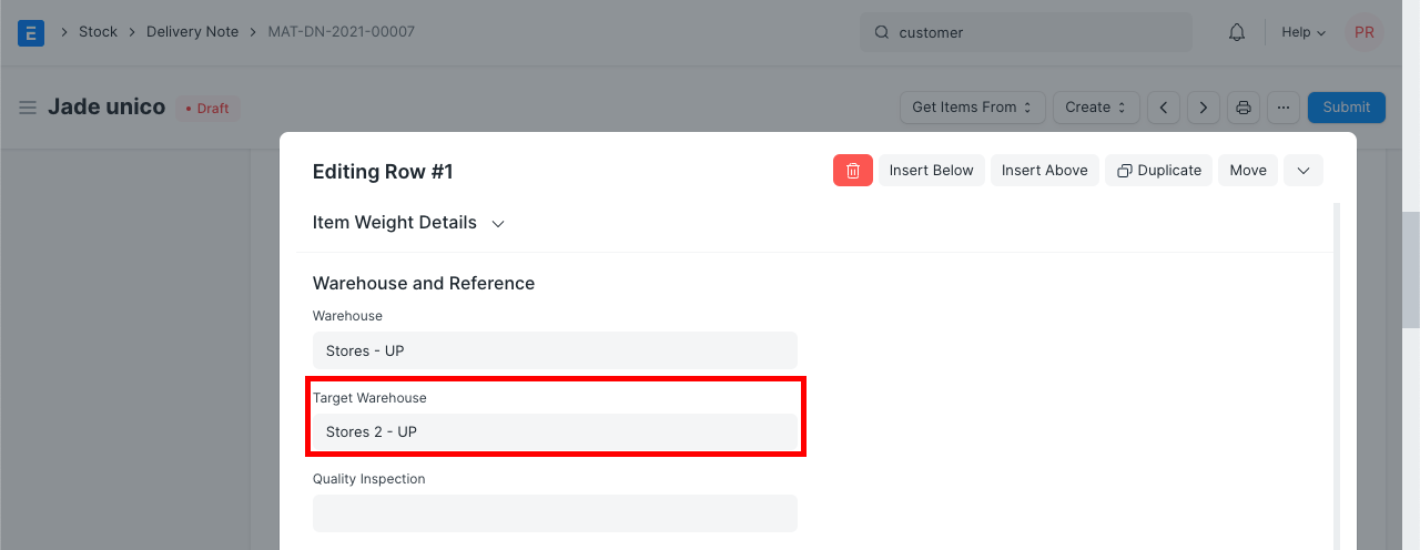 customer warehouse 2