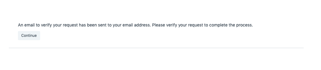 deletion request success