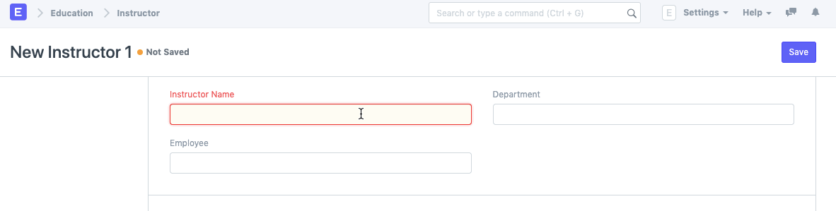education instructor
