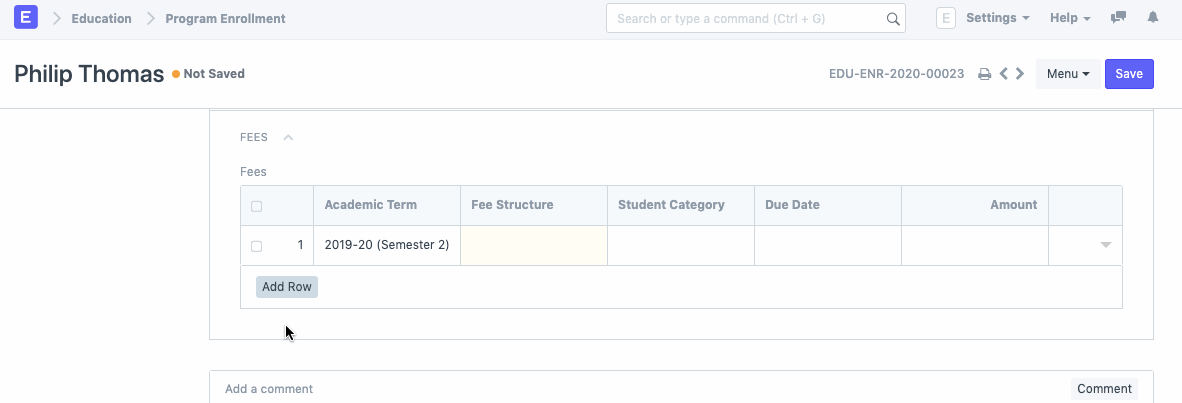 education program enrollment 4
