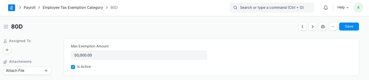 employee tax exemption sub category1