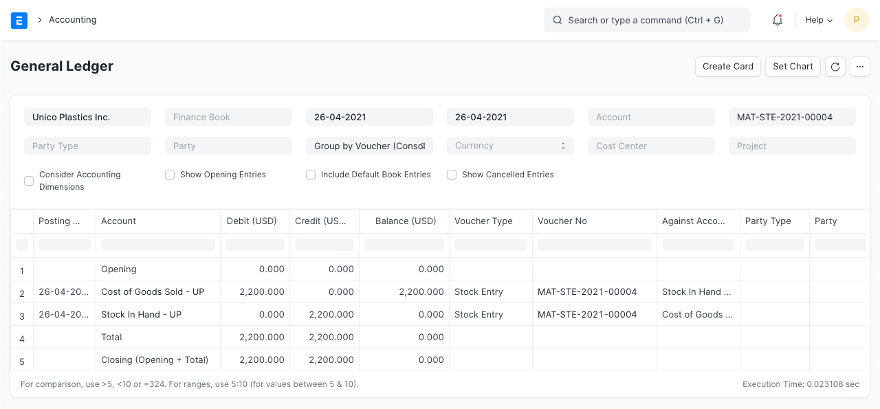 perpetual st issue gl