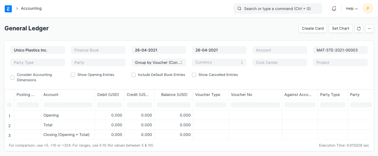 perpetual st transfer gl