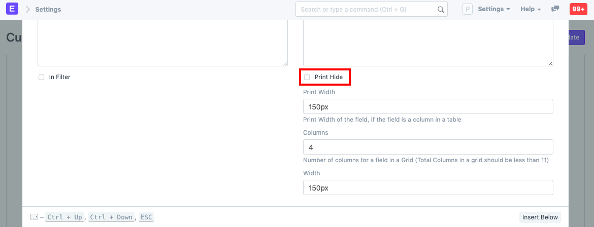 print format customize2