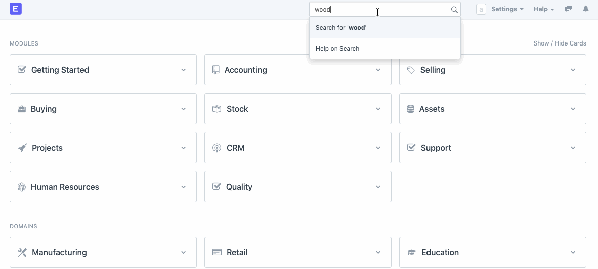 using global search 2