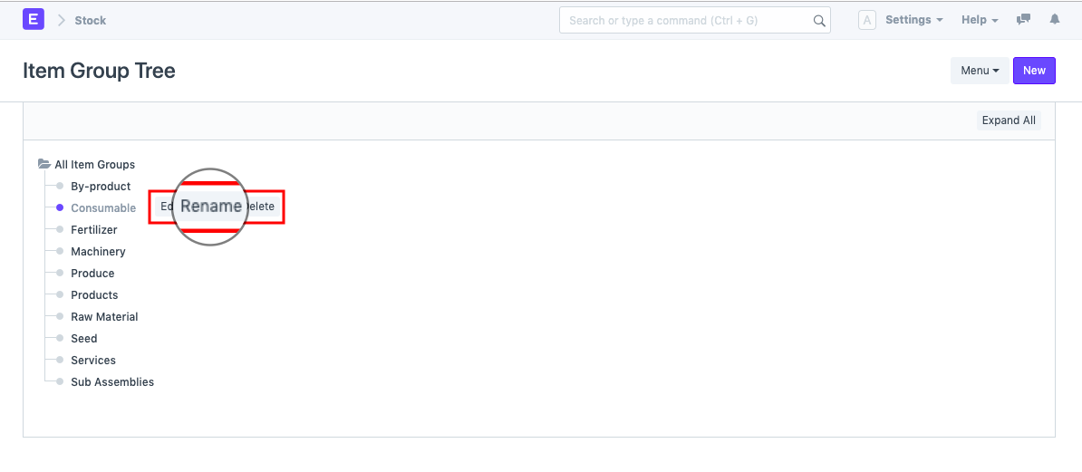 using tree renaming 1