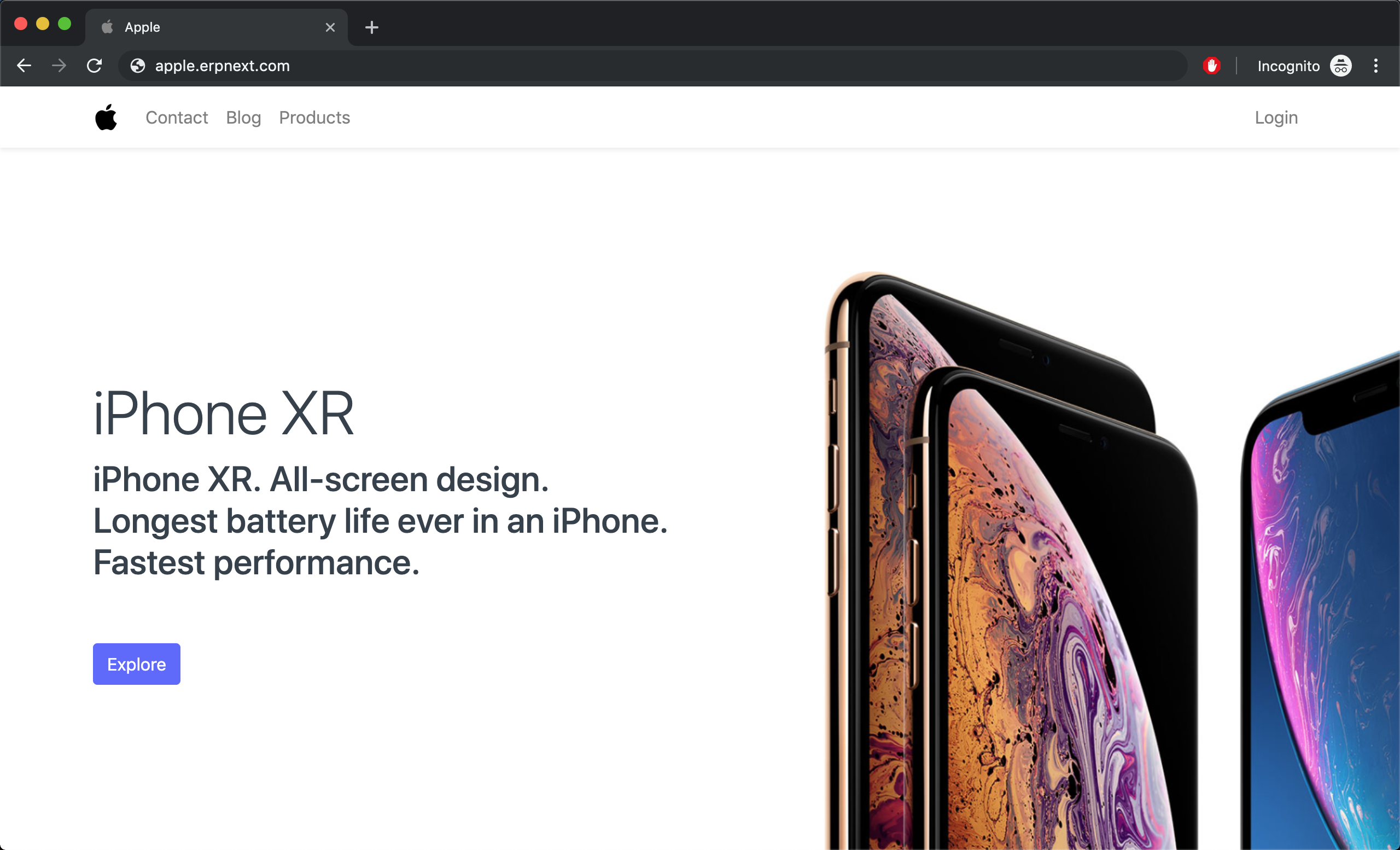 website brand and favicon