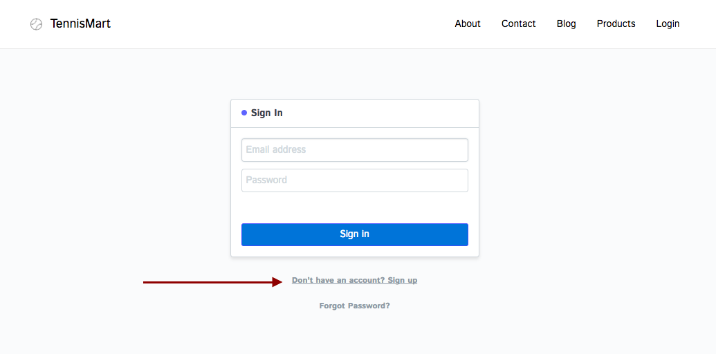 website login